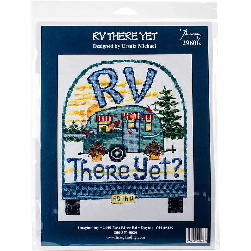 Imaginating RV There Yet? Counted Cross Stitch Kit