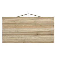 6 Pack: 16" Unfinished Wood Plaque by Make Market®