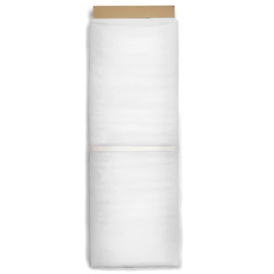 108 Inch White Tulle