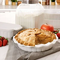 Gibson Elite® White Ceramic Bakeware Set