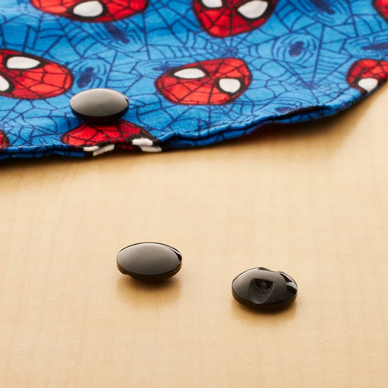 Blumenthal Lansing Buttons, Black 4 Pack