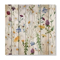 Designart - Wildflowers Chamomile and Clover Bell III