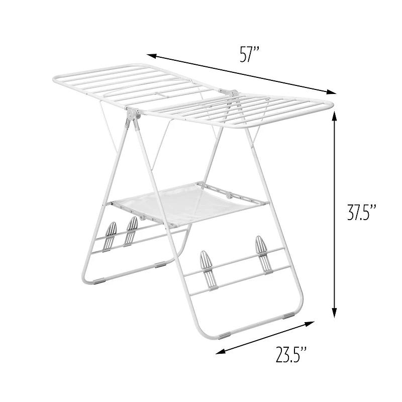 Honey Can Do Heavy-Duty Gullwing Collapsible Clothes Drying Rack