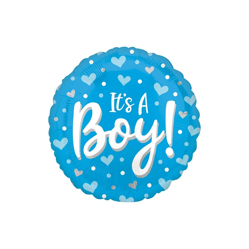 17" It's a Boy Foil Balloon