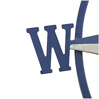 Blue & Cream Distressed Compass Wall Décor