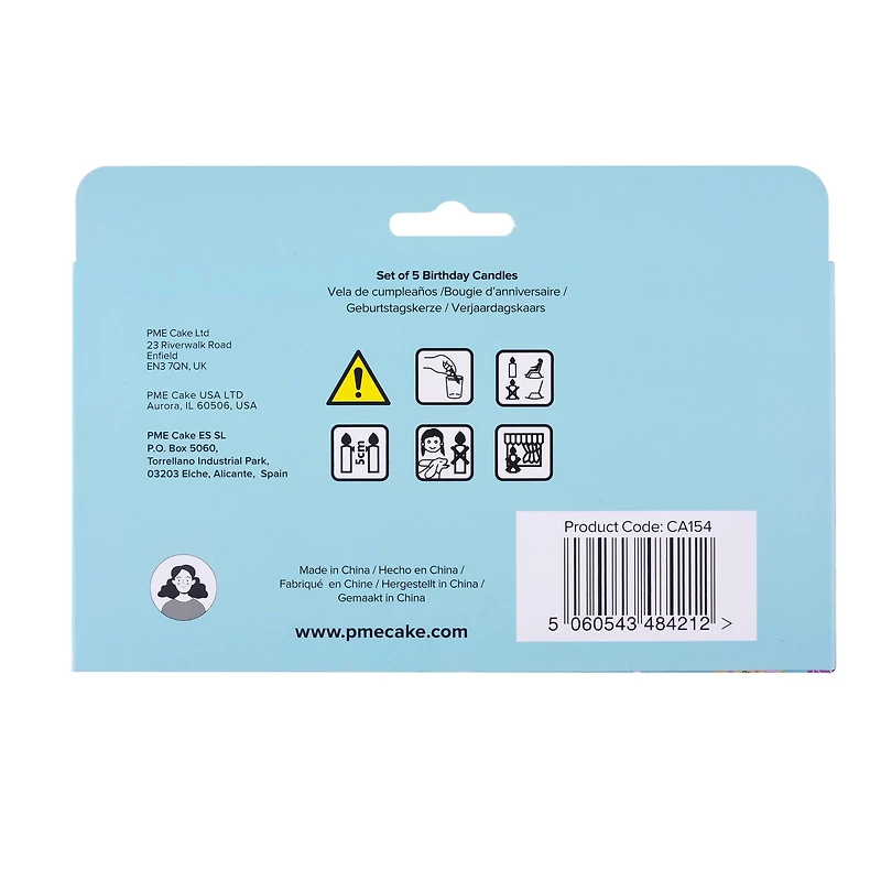 PME Party® Kawaii Birthday Candle Set