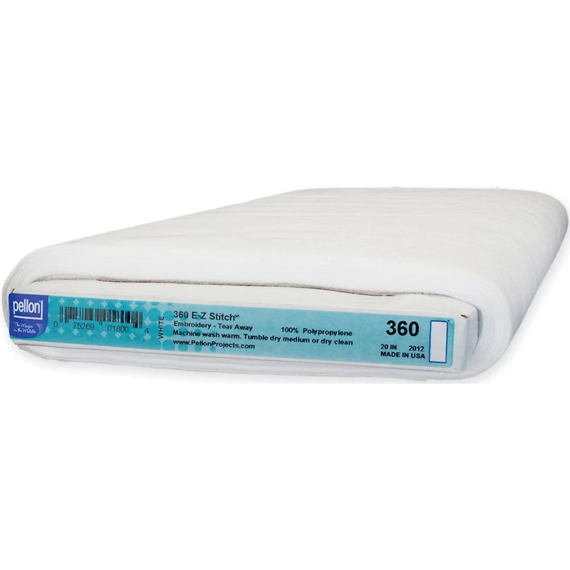 Pellon® E-Z Stitch™ Tear Away Embroidery Stabilizer, 20" x 15yd.