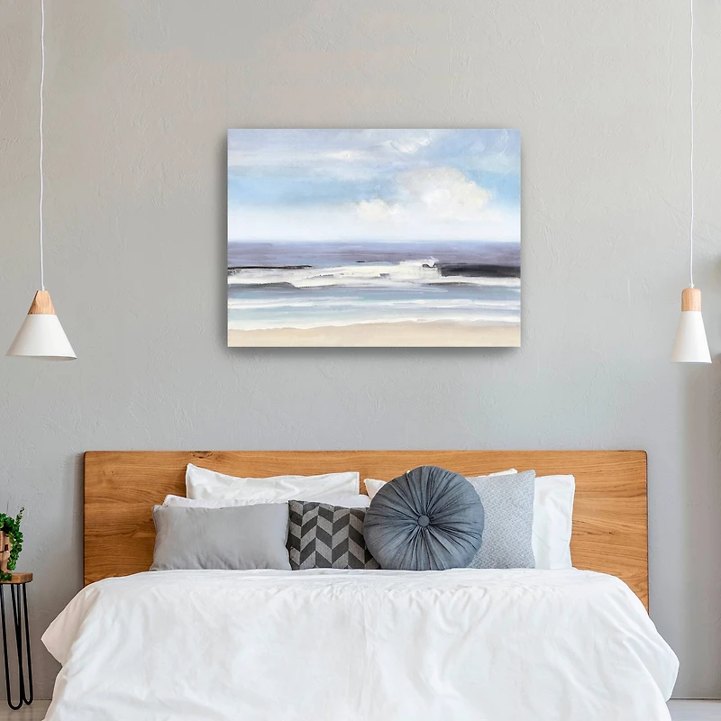 Soft Breaking Waves Canvas Giclee