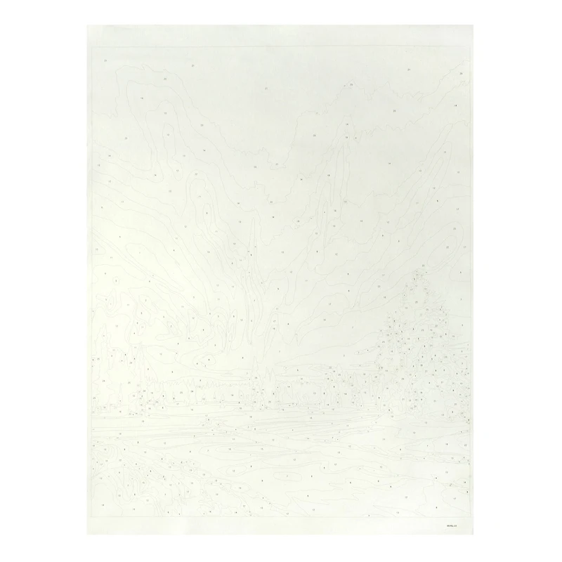 16" x 20" Aurora Borealis Paint-by-Number Kit by Artist's Loft™