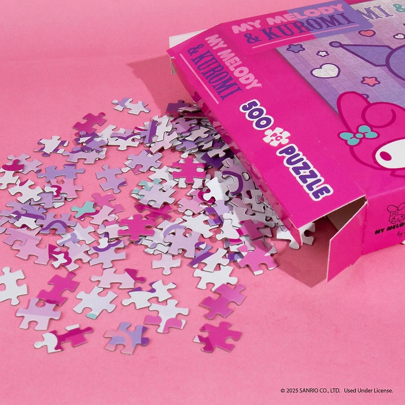 Hello Kitty® My Melody & Kuromi 500 Piece Puzzle
