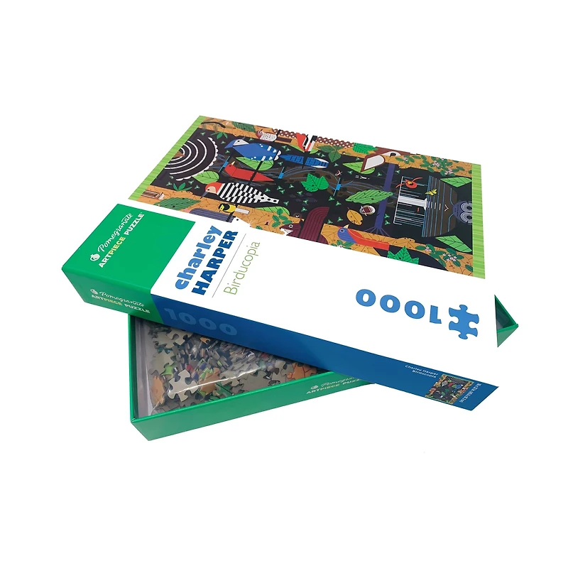 Charley Harper - Birducopia Puzzle: 1000 Pcs
