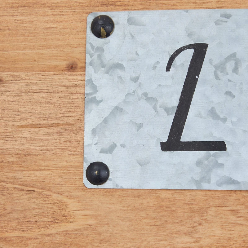 Brown Fir Modern Farmhouse Wall Decor, 7" x 29" x 2"