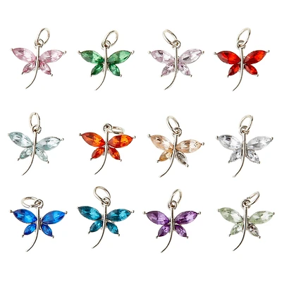Silver-Colored Dragonfly Charm Mix by Bead Landing™
