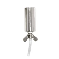 Lalia Home 8" Medium Metal Crystal Round Orb Table Lamp