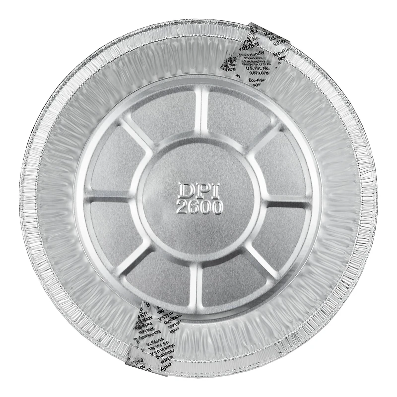 Silver Lining by Durable Packaging Foil Pie Pans with Dome Lids, 2ct.