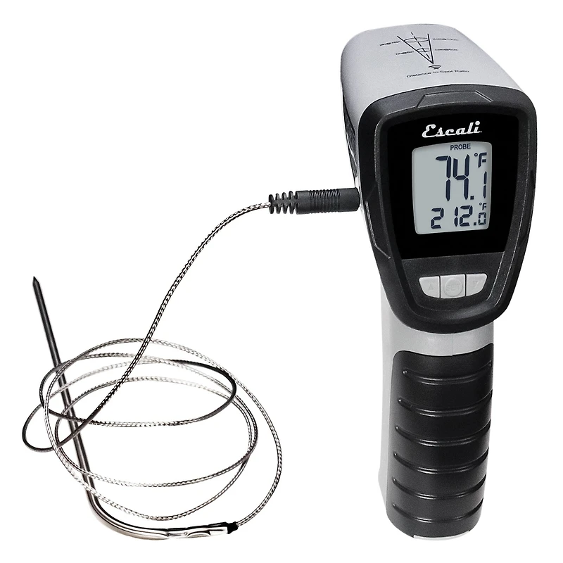 Escali Infrared Surface & Probe Digital Thermometer