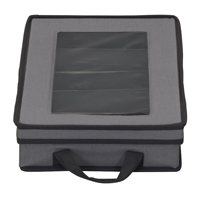 Household Essentials 19" Windowed Flatware Storage Chest