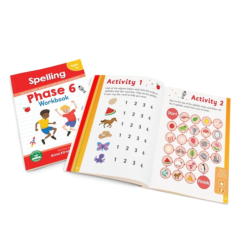  Junior Learning® Phase 6 Spelling Workbook