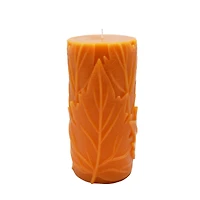 3" x 6" Scented Orange Maple Leaf Pillar Candle by Ashland®