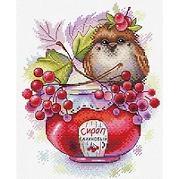 MP Studia Winged Arrowwood Cross Stitch Kit