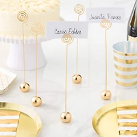 Gold Place Card Holders by Celebrate It™, 12ct.