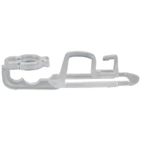 26ct. Clear Omni Universal Gutter & Shingle Christmas Light Clips