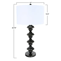 Hello Honey® Metal Candlestick Table Lamp with Oil Rubbed Finish