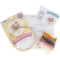 Leisure Arts® 6" Bouquet Embroidery Kit