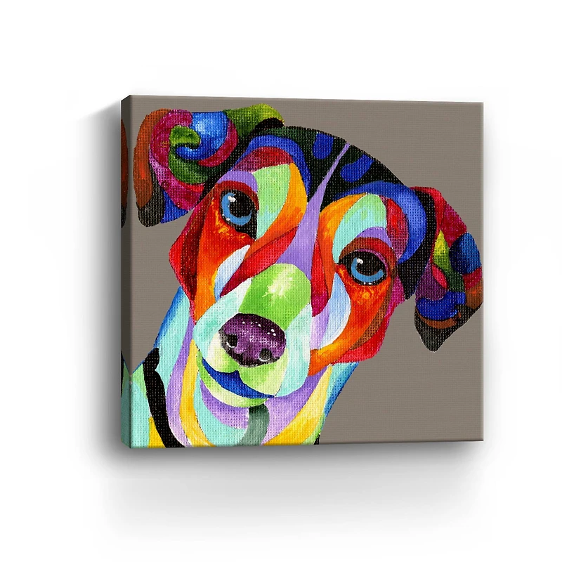 Jack Russell Canvas Giclee