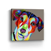 Jack Russell Canvas Giclee