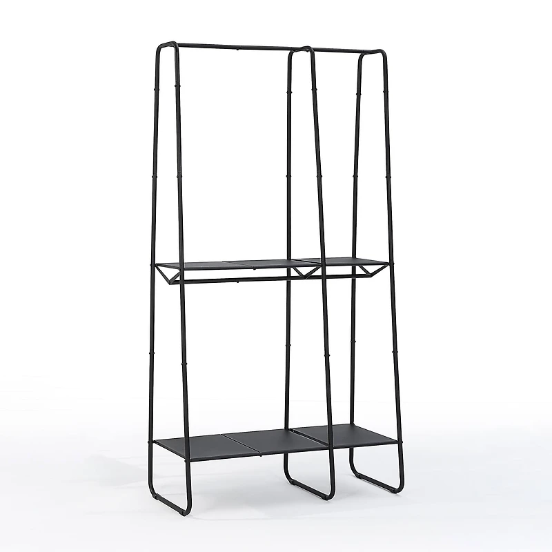 SunnyPoint Freestanding Clothes & Accessories Closet Rack