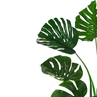 2.9ft. Potted Wide Leaf Monstera Floor Plant