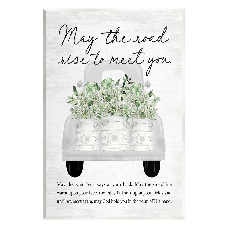 Stupell Industries Country Irish Proverb Wall Plaque Art