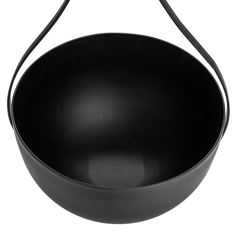 Hello Honey® Black Decorative Hanging Metal Planter Set