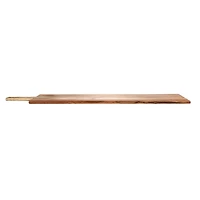 Hello Honey® 35" Natural Handled Acacia & Mango Wood Cheese & Serving Board