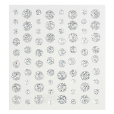12 Packs: 72 ct. (864 total) Glitter Rhinestone Stickers by Recollections™
