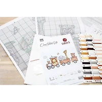 Luca-s Train Journey Counted Cross Stitch Kit