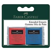 Faber-Castell® Red & Blue Kneaded Erasers Set