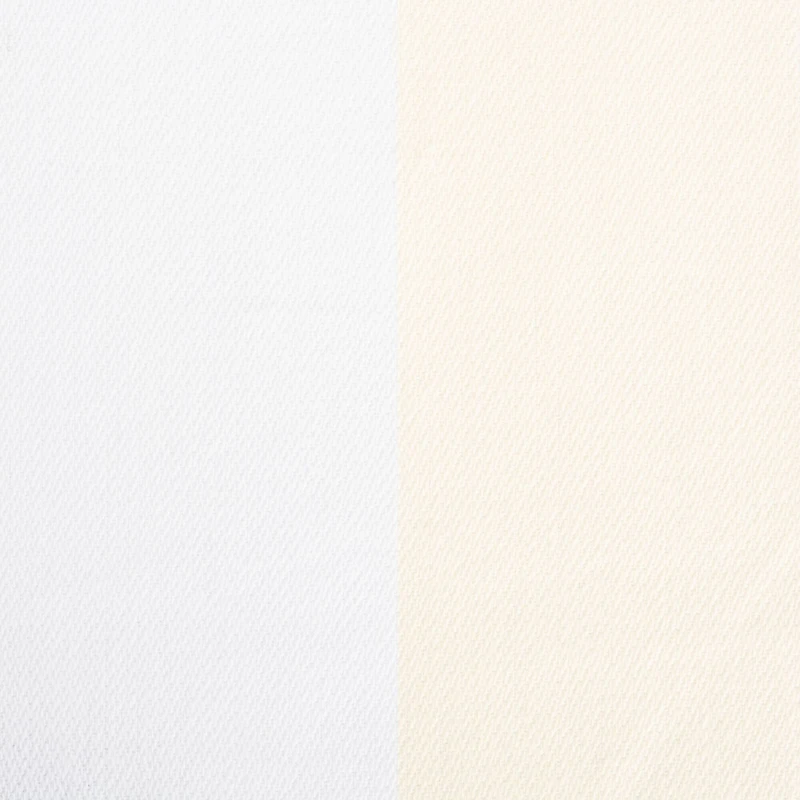 Natural/White Dobby Stripe Table Runner 18" x 108"