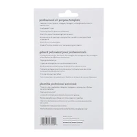 12 Pack: Art Alternatives Professional All-Purpose Template