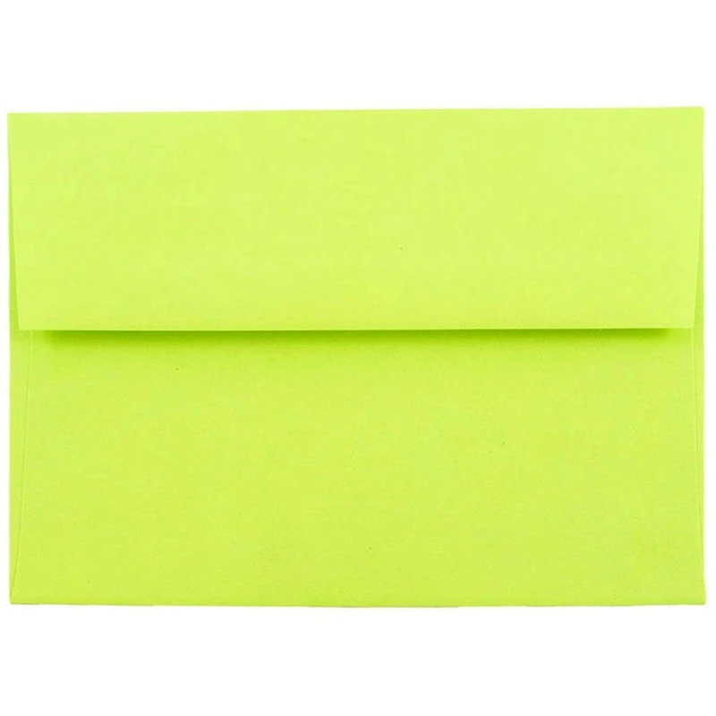 JAM Paper A6 Colored Invitation Envelopes