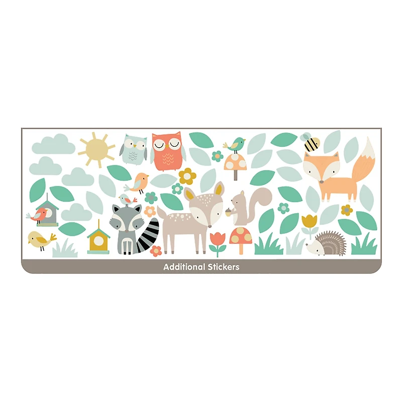 Walltastic Woodland Tree & Friends Wall Stickers