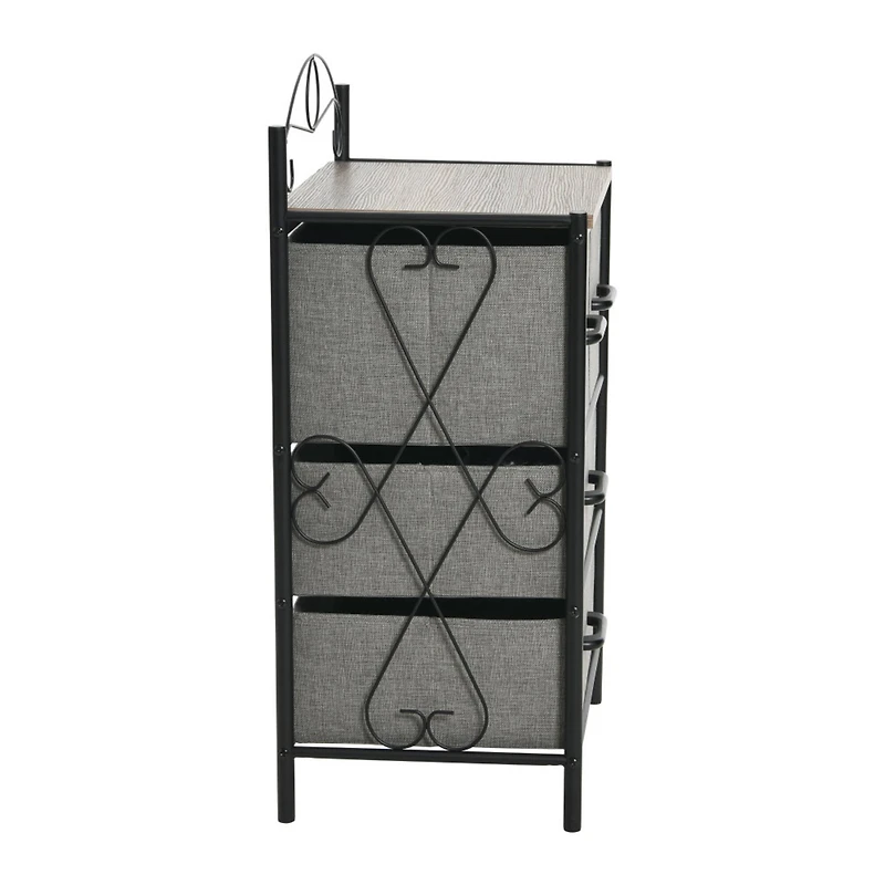 Household Essentials Victoria 32" 4-Drawer Dresser