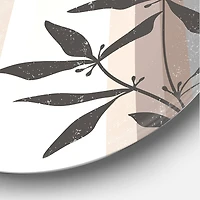 Designart - Abstract Sun and Moon In Gray and Blue