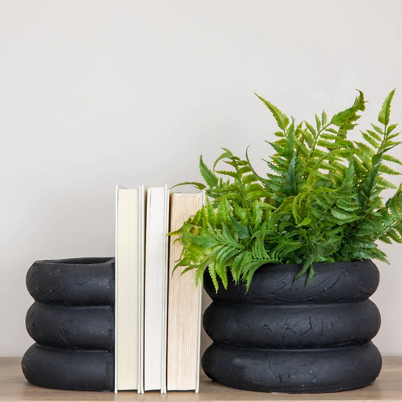 Hello Honey® Terracotta Half Circle Vase Bookends