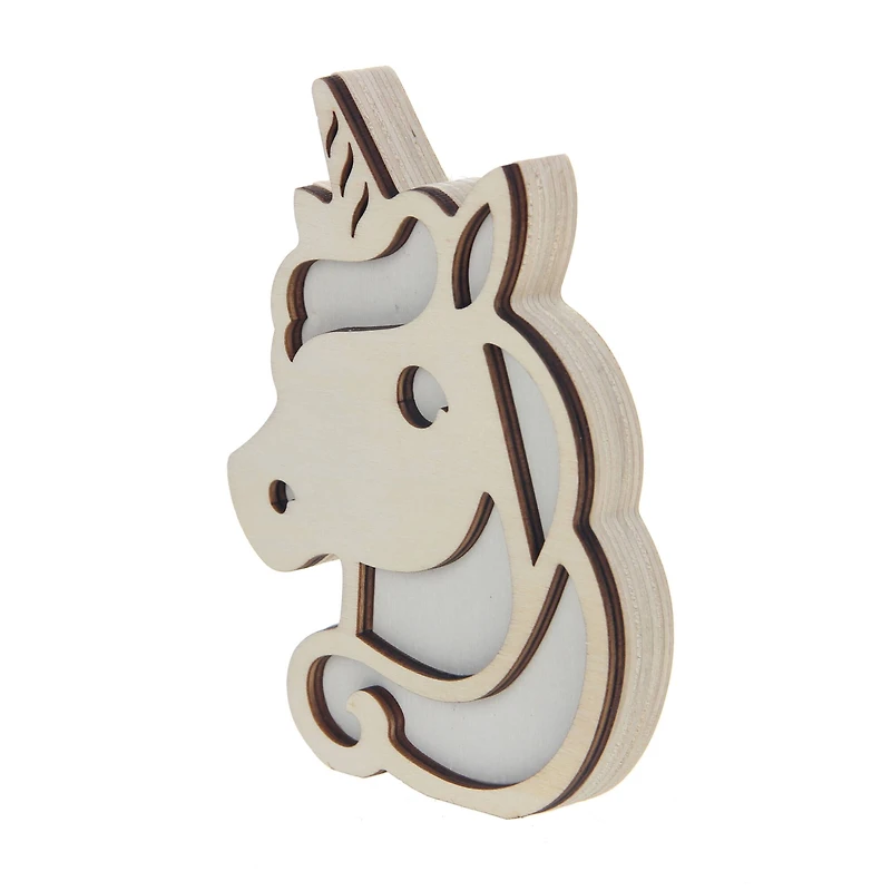 Unicorn Layered Wood Craft Kit by Creatology™