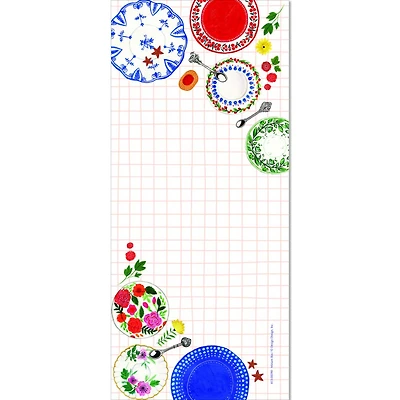 JAM Paper Petite Sunrise Magnetic Shopping List Pads, 2ct.