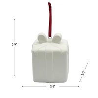 3.5" DIY Ceramic 3D Present Ornament by Make Market®