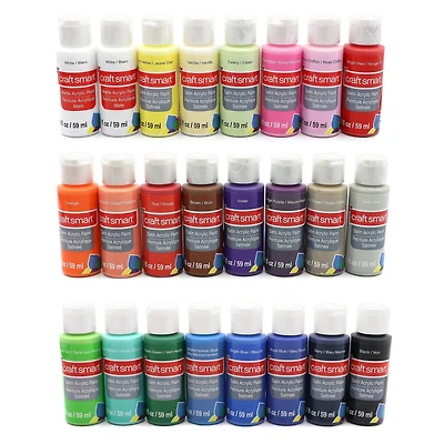 Satin Classic Acrylic Paint Set by Craft Smart®