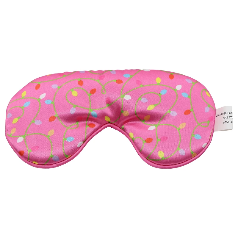 7" Pink String Lights Eye Mask by Creatology™